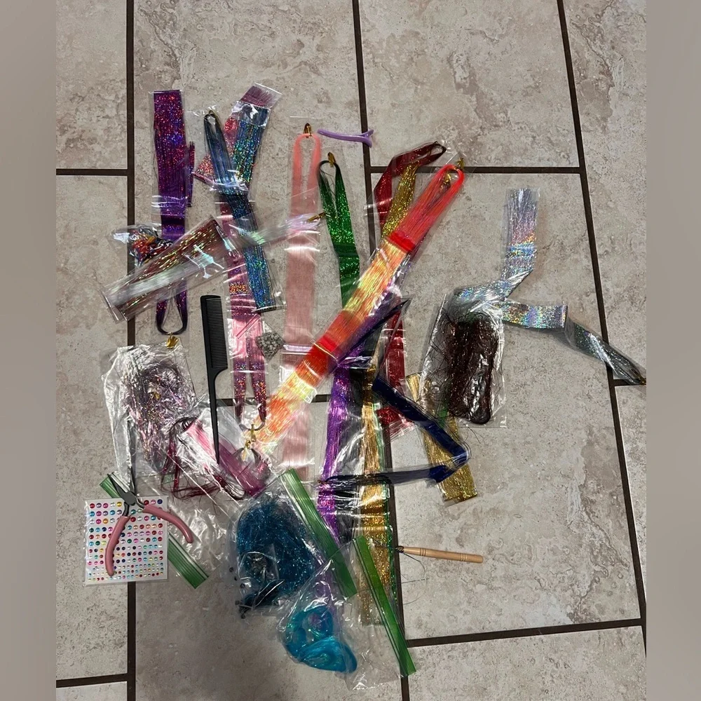 Tinsel hair kit